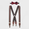 Boys' 2pk Plaid Bow Tie And Suspender Set - Cat & Jack™ -Cat & Jack Sales Store GUEST c2f89def 8556 40ea a469 298f5459b58e