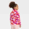 Toddler Girls' Quarter Zip-Up Jacket - Cat & Jack™ Pink -Cat & Jack Sales Store GUEST c4ab0e2e b6c8 427a a94f e677e7953cba