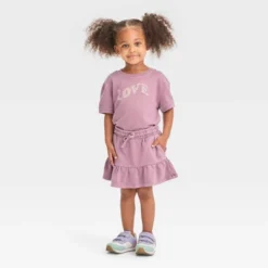 Toddler Girls' Skort Set - Cat & Jack™ Purple -Cat & Jack Sales Store GUEST cb577eea a5d0 49ad b359 bb85a3e7f1ec