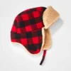 Toddler Boys' Plaid Trapper Hat - Cat & Jack™ Red -Cat & Jack Sales Store GUEST d1b2a9c0 1750 4b36 858b e79cad6857a9
