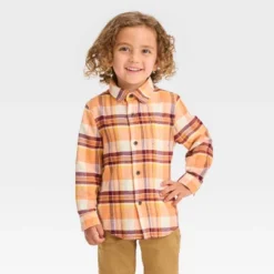 Toddler Boys' Long Sleeve Flannel Shirt - Cat & Jack™ -Cat & Jack Sales Store GUEST d91f529f 5db4 4789 ab8e 3828a85a3798