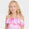 Girls' Flower Daydream One Piece Swimsuit - Cat & Jack™️ -Cat & Jack Sales Store GUEST dcf654ed 36bc 4c80 9311 e79ebf4b2f49