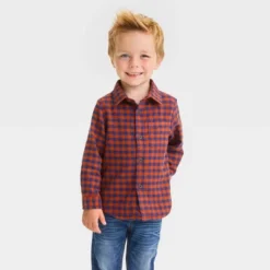 Toddler Boys' Long Sleeve Flannel Shirt - Cat & Jack™ -Cat & Jack Sales Store GUEST dd3aa04d 94ca 4451 9c3f 9b5cf0ca8cf1