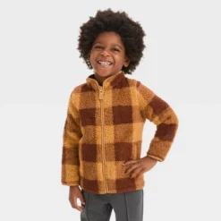 Toddler Boys' Faux Shearling 'Zip-Up' Jacket - Cat & Jack™ -Cat & Jack Sales Store GUEST dd5e27d7 0b02 41b0 b87a e66782556c56