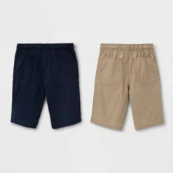 Boys' 2pk Pull-On Woven Shorts - Cat & Jack™
