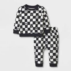 Baby 2pc Checkered Sweatshirt & Jogger Pants Set - Halloween - Cat & Jack™ Black 7 Baby 2pc Checkered Sweatshirt & Jogger Pants Set - Halloween - Cat & Jack™ Black -Cat & Jack Sales Store GUEST e1d9360b bc07 40c8 9175 693d341891f7