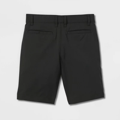 Boys' Uniform Chino Shorts - Cat & Jack™ Black 3 Boys' Uniform Chino Shorts - Cat & Jack™ Black