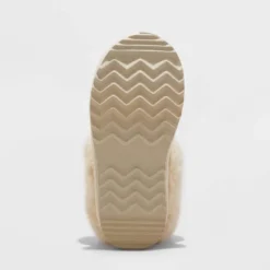 Girls' Lizzie Faux Fur Cuff Bootie Slippers - Cat & Jack™ -Cat & Jack Sales Store GUEST e6db65d5 ac2d 4d2b a8ea a8345e91ac08