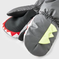 Toddler Boys' Shark Mittens - Cat & Jack™ Gray