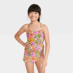 Girls' 2pc Bold Blooms Swimwear Set - Cat & Jack™ -Cat & Jack Sales Store GUEST f042bf74 9cac 4c5f b601 8a15304af9bd