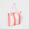 Girls' Striped Tote Bag - Cat & Jack™ Pink -Cat & Jack Sales Store GUEST f8e730ac e8c9 4835 867e c1e46c4ebc0e