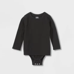 Toddler Long Sleeve Bodysuit - Cat & Jack™ Black -Cat & Jack Sales Store GUEST fa123fea c3f1 4e6e a465 8cc4b1ddfee1