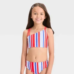 Girls' 2Pc Multi Striped Bikini Set - Cat & Jack™ 7 Girls' 2Pc Multi Striped Bikini Set - Cat & Jack™ -Cat & Jack Sales Store GUEST fb808b1a 8a82 49ae 911a 66a68a168c94