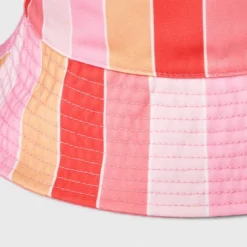 Girls' Reversible Striped Bucket Hat - Cat & Jack™ Pink -Cat & Jack Sales Store GUEST fc41b79c 81eb 4f04 a05a bbfe9bf9d4e8