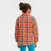 Girls' Button-Down Plaid Shacket - Cat & Jack™ Orange 2 Girls' Button-Down Plaid Shacket - Cat & Jack™ Orange -Cat & Jack Sales Store GUEST fd60bace ca83 4bb6 9bed ef2145197fe6